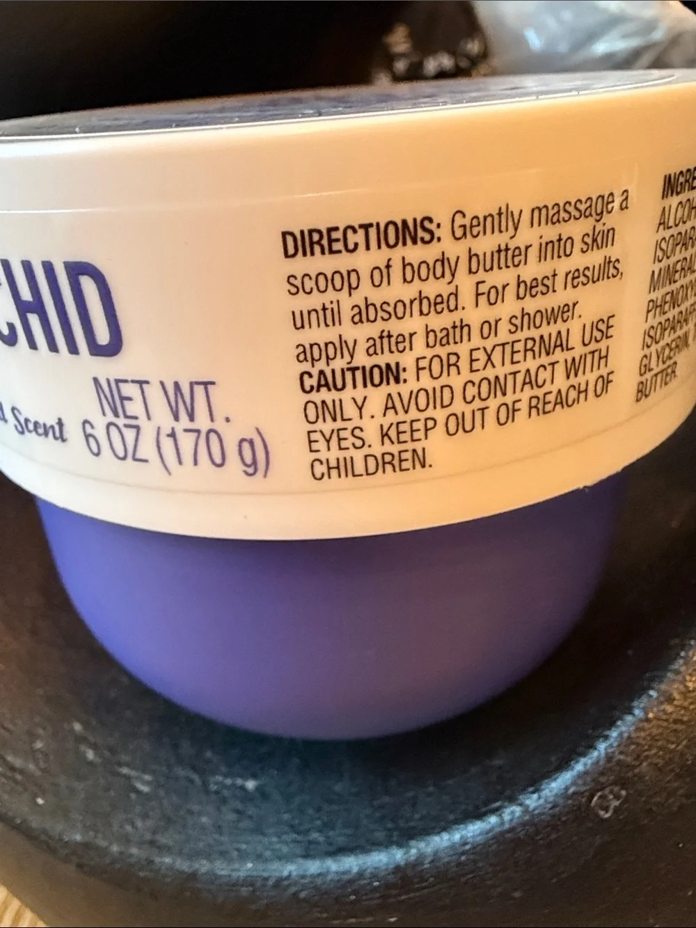 Spa Luxury Brazilian Orchid Body Butter - Orchid & Sandalwood 6 oz. New